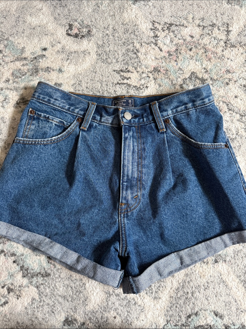 Abercrombie and Fitch Annie High Rise Shorts